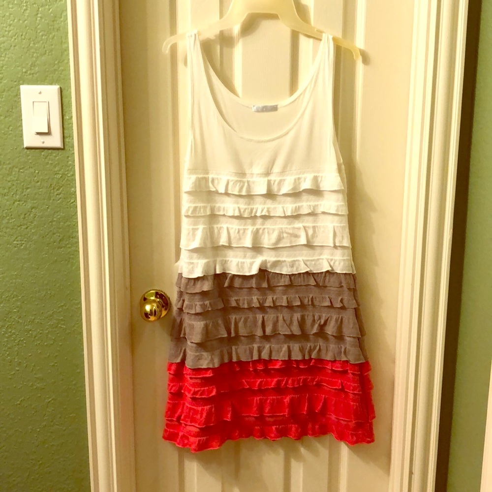 Tri-tone Italian Party Dress
